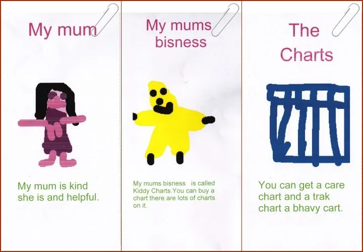 Chore Charts; Chatterbox Marketing Leaflet