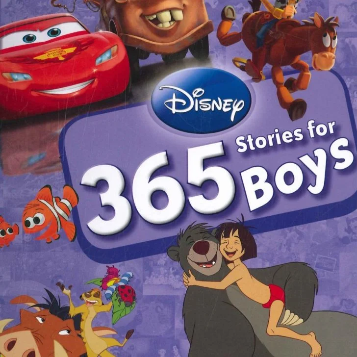 Disney 365 Stories for Boys Review - Frontcover