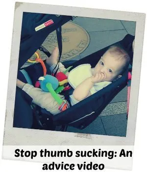 Stop Thumb Sucking: It isn't going to be easy....