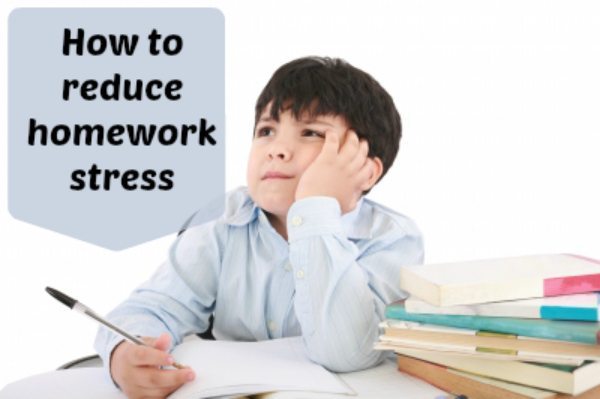Homework stress: Header