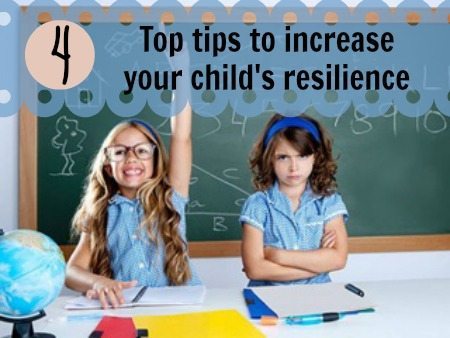 Tips to increase resilience in kids