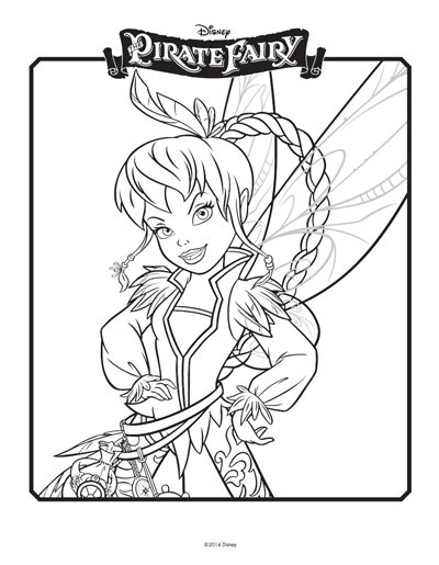 Tinkerbell Coloring Pages: Tinkerbell