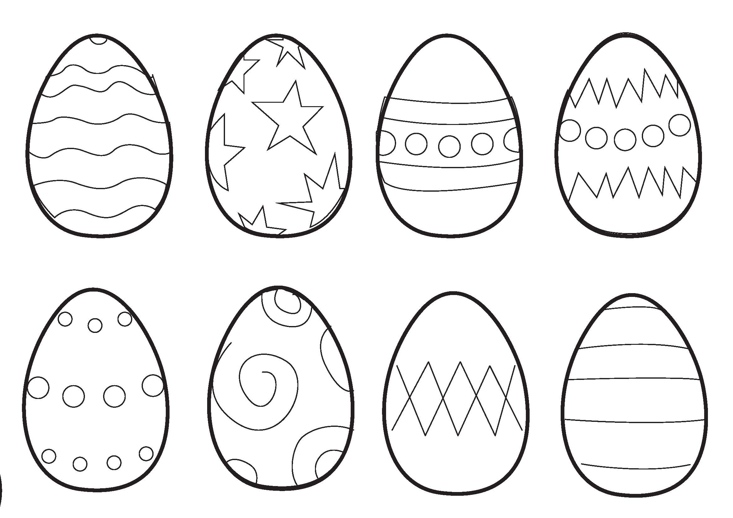 Easter Colouring Pages: Cracking Eggs Grommit!