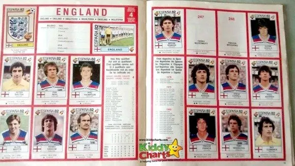 Sticker Albums: World Cup 1982