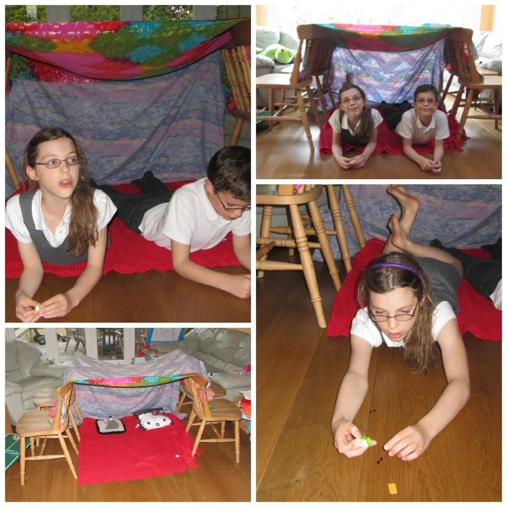 Den building can be so much fun - take a look at this!