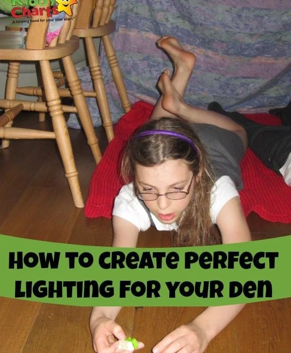 Den building is soooo much fun - but how do you create perfect lighting in your den? We hangout to find out....