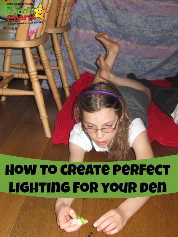 Den building is soooo much fun - but how do you create perfect lighting in your den? We hangout to find out....