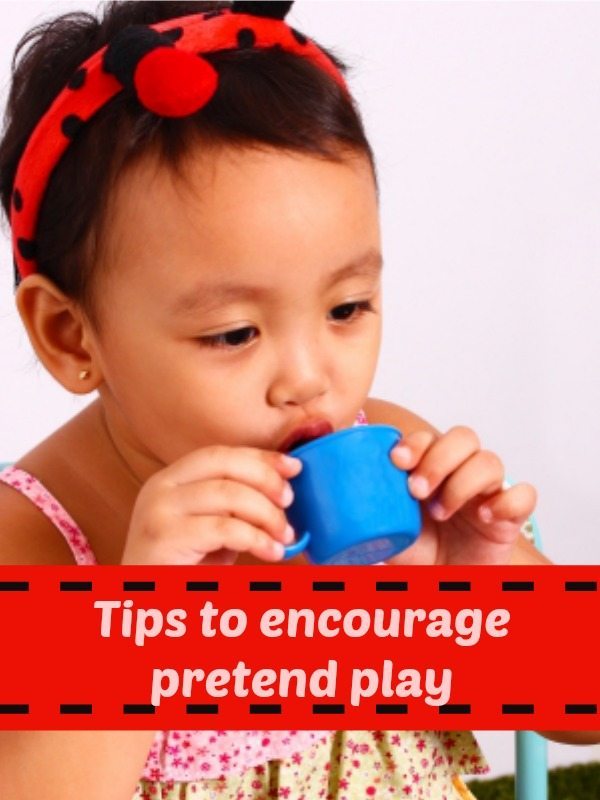 How do we encourage pretend play? We have some resources to helkp you - come link your blog posts up too!