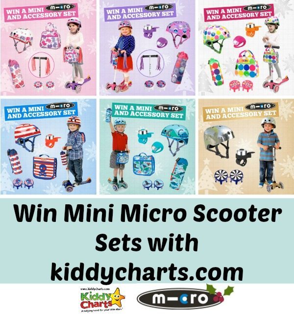 Win a mini Micro Scooter Set with accessories - closes 8th Dec, so hurry!