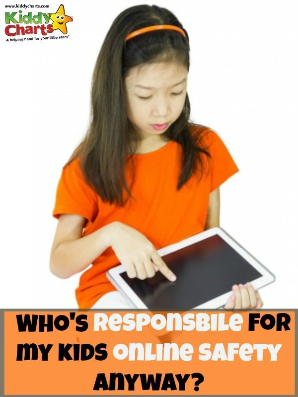 Just who should be responsible for kids online safety - shouldn't it everyone play a role in our kids eSafety?