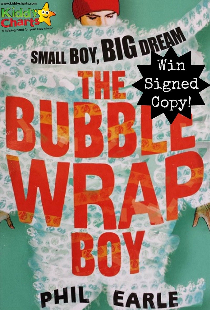 We have a unique gift for you - a signed copy of Bubble Wrap Boy from Phil Earle...why wouldn't you want one of these for the kids?