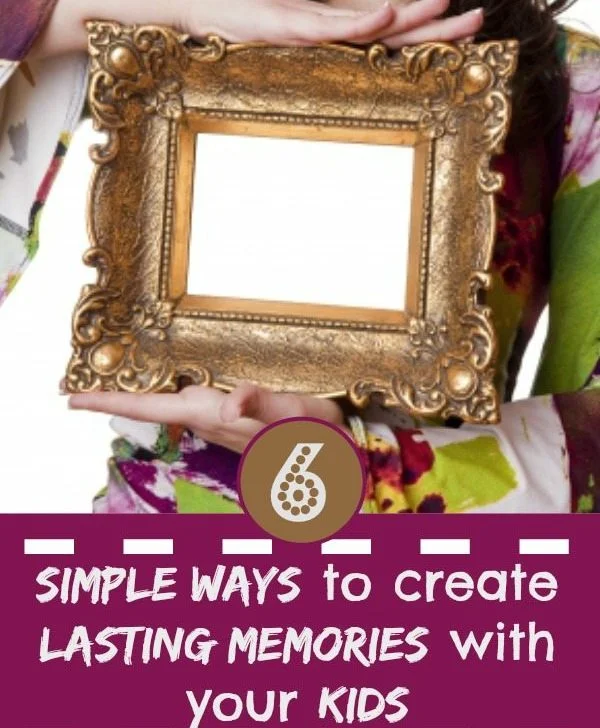 How do you go about making memories with your kids - things that will stick in their mind about their childhood - so they will remember those happier times when they hit the challenges of teen and adult life. You would be surprised at home simple ideas can help making memories really easy....