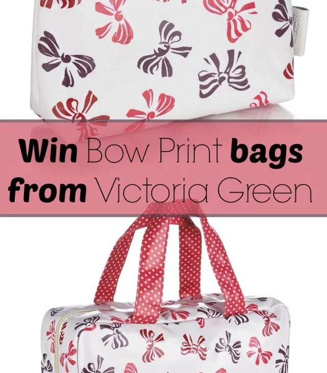 These gorgeous Victoria Green bags could be yours for FREE iin our latest giveaway - why not check them out for yourself on the blog. Closes 23rd April