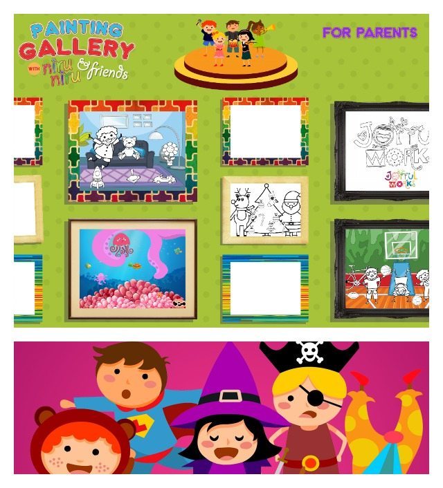 So what is the new Joyful Works app Painting Gallery like for the kids? We take it for a test drive and find out!