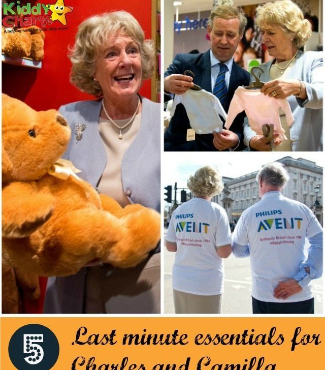 Even royalty needs those lastminute presenets for their grandchildren! We spotted Charles and Camilla out and about buying for the new Royal Baby, but what do we recommend they get...anything from soothers, to baby bouncers, and clothes pegs!
