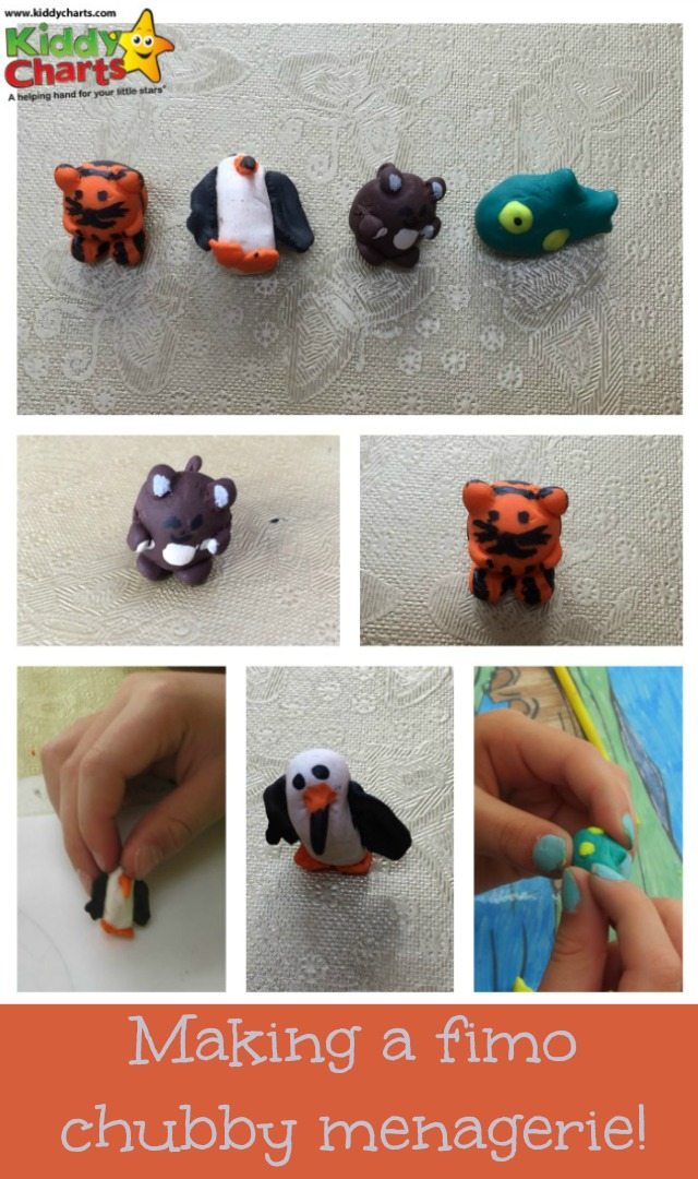 We are making Fimo animals on the blog today, you would be surprised at how easy, and how much fun it really is for little fingers!