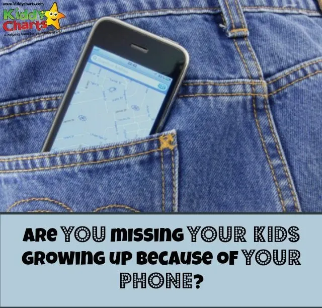 Do you spend a lot of time on the phone when you are out with the kids? Are you paying them enough attention? Don't miss them growing up because of your phone, try and be disciplined in using it, and the rewards are worth it!