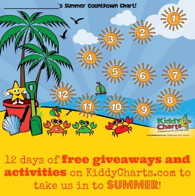 We love the summer with our kids, there is always so much to do and to see. BUT to make things even easier, we are giving away lots a great ideas, and have 12 fantastic giveaways running in July to help you out. Sign up today so you don't miss any of them!