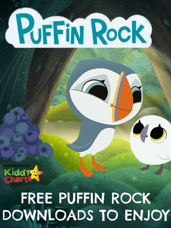 On our blog today we have FREE Puffin Rock colouring pages for your child to enjoy
