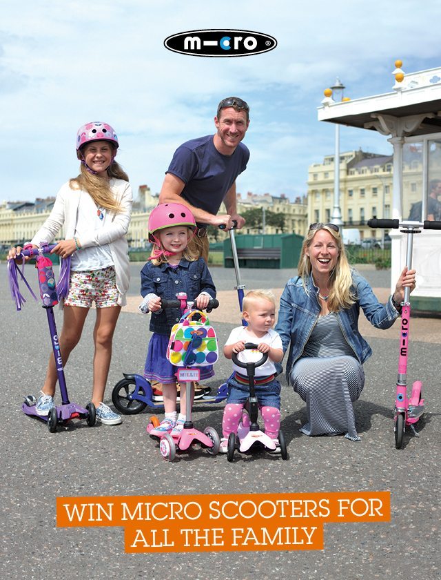 We have more scooters to win on the blog today - a fabulous set for the family. Closes 13th August.
