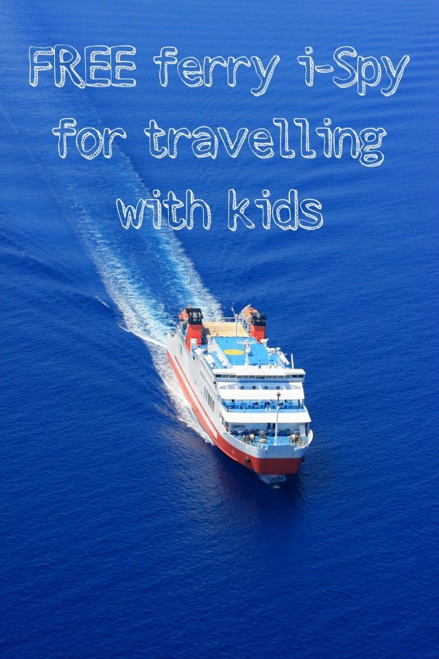 If you are anything like us, Ferry travel can be a little tough - just because there is a reasonable amount of time you need to entertain the kids...so why not use our free Ferry i-spy? We are going to try it out when we go to France this year.