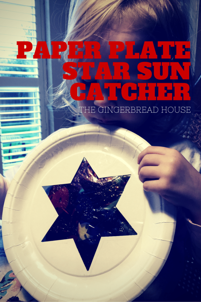 paper plate sun catcher