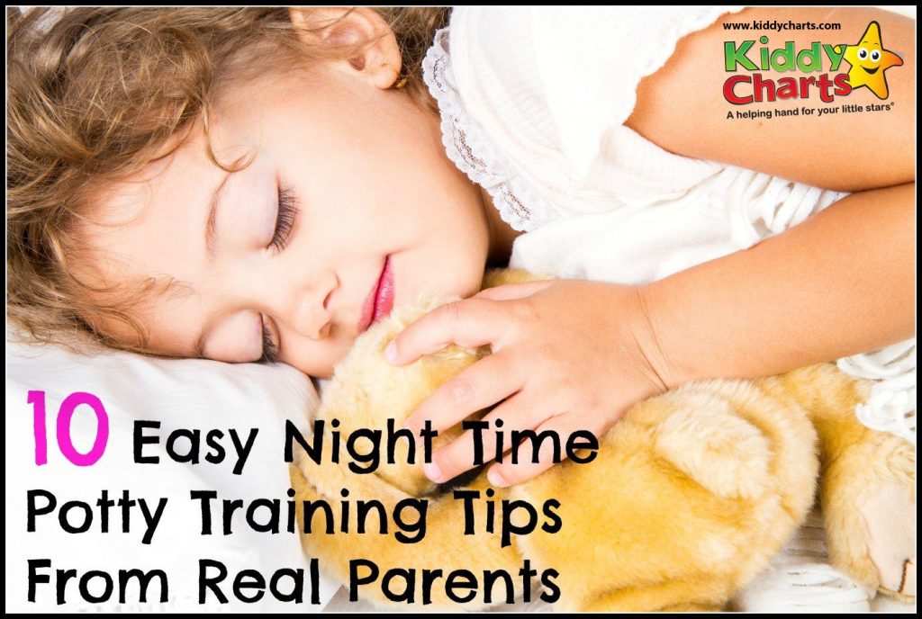 If you’re searching for night time potty training tips look no further! Here are 10 of the most useful suggestions from real parents to help you get rid of nappies forever.