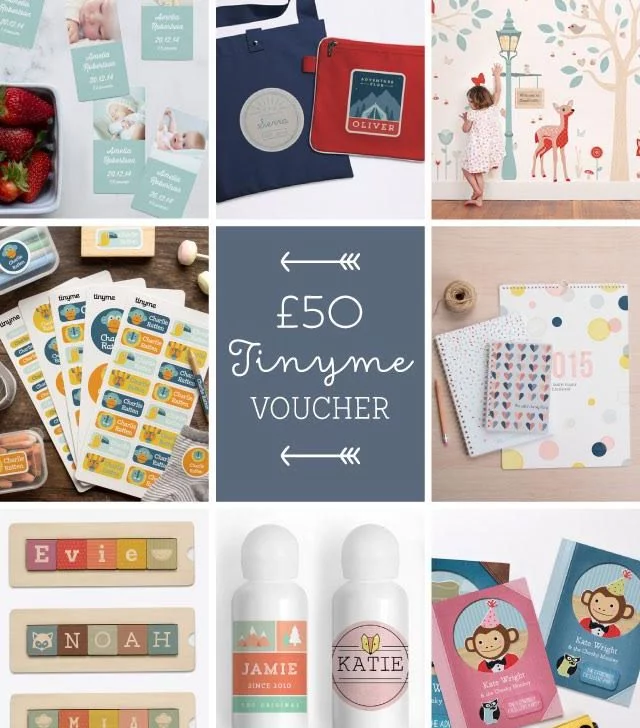 Our Day four giveaway in the summer countdown is for £50 from the wonderful kids personalised products site; Tiny Me. Closes August 7th.