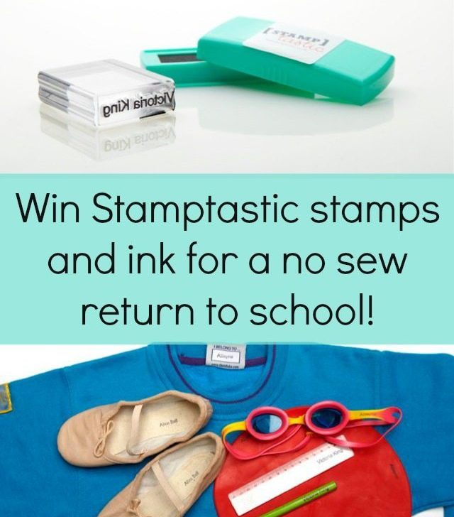 Do you hate labelling things - yep - me too! We have a giveaway where you can win some stamps so you don't need to label by sewing again...and your kids will even find it fun with Stamptastic. Closes 12th August.