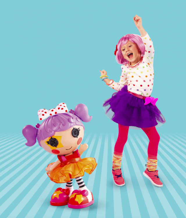 Lalaloopsy Dance Will Me dolls are part of a great rage of dolls that your daughters will love to boogie with!
