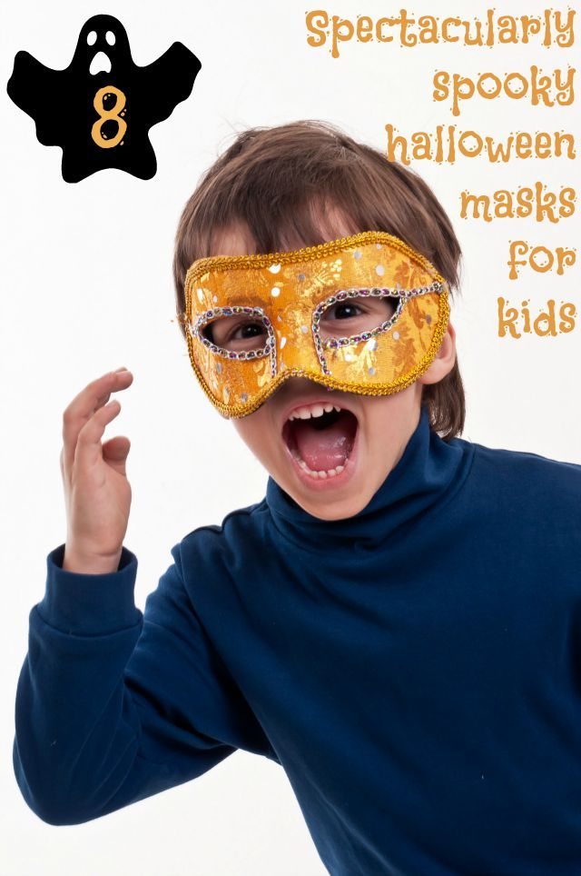 Halloween crafts are always so much fun with the kids - and we have something fun and useful! Why not get them to cut out and wear these excellent masks to their Trick or Treating fun?