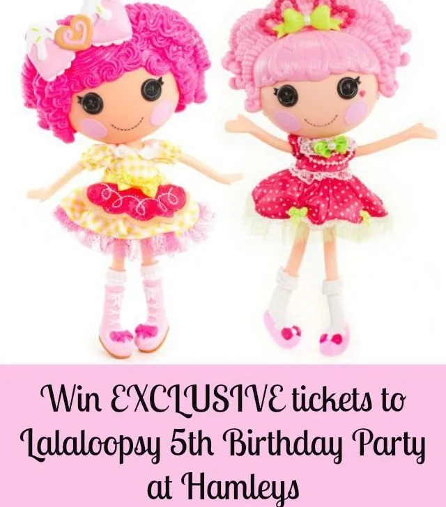 Lalaloopsy are FIVE - we are offering you the chance to win tickets to their birthday party in Hamlets. Why not give it a try? Closes 22nd Oct.