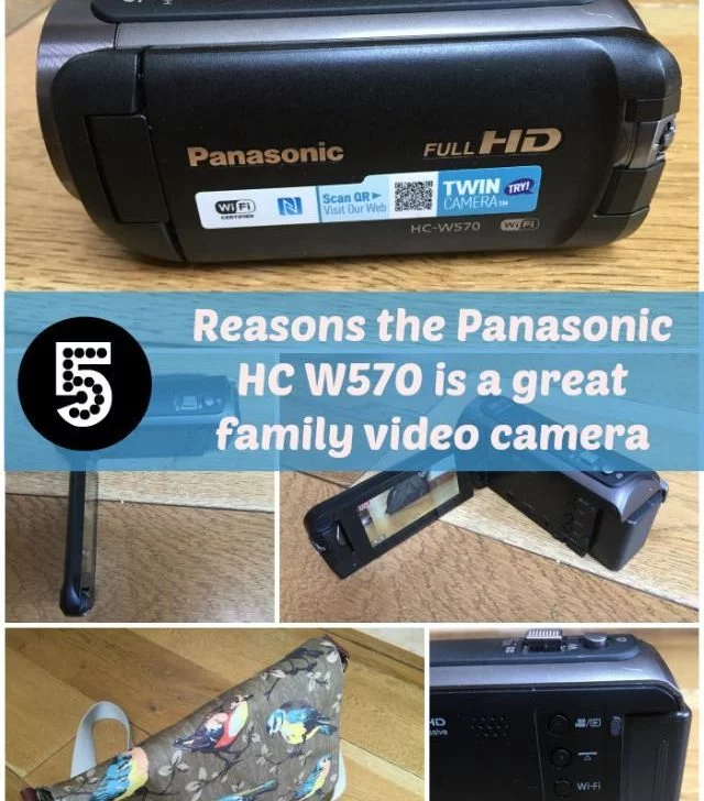 If you are looking for a great video camera for the family - why not take a look at the Panasonic HC W570 - a great choice for us!