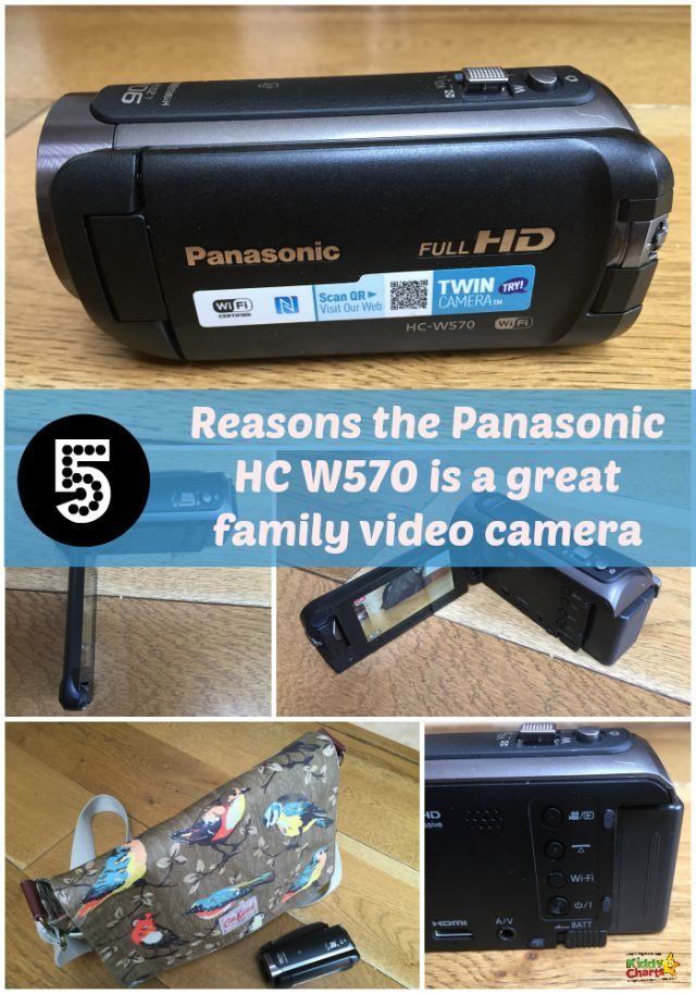 If you are looking for a great video camera for the family - why not take a look at the Panasonic HC W570 - a great choice for us!