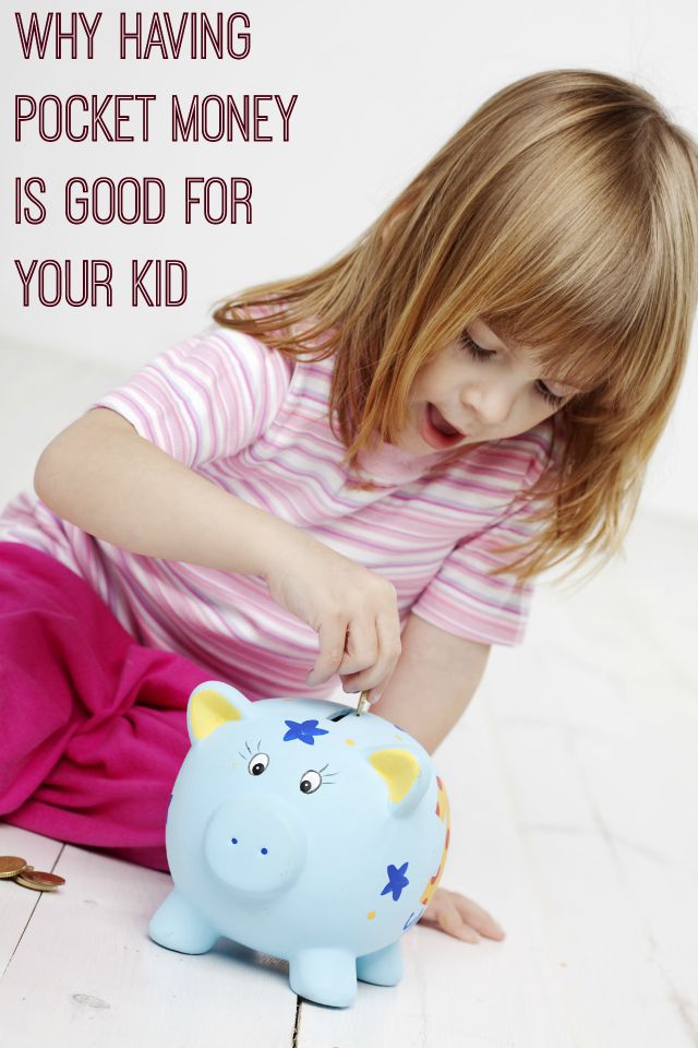 Do your kids get pocket money - that's great, because there are a few reasons why having it is good for your kids.
