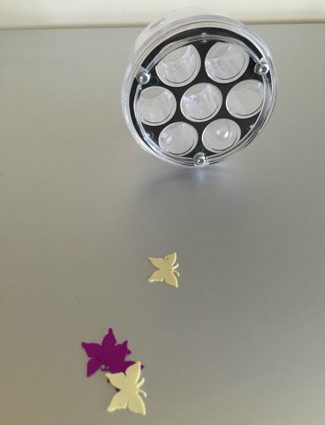Dyson technology can be beautifuol, even surrounded by glittery butterflies....