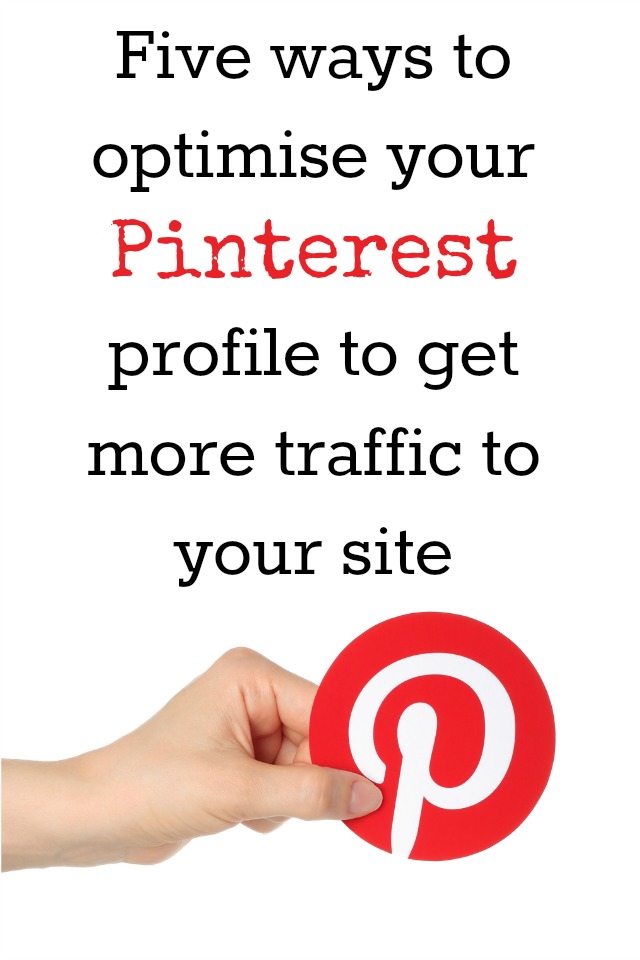 Are you looking to use Pinterest to get your traffic to your site? We have five ways to optimise your profile to improve traffic and make your profile more appealing to visitors. In addition, we include a presentation that will help you use Pinterest with success.