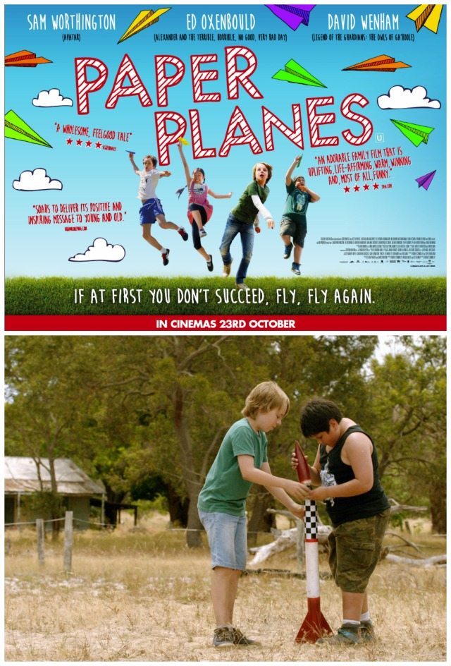 Paper Planes is a great family film that the kids will love, and the adults will laugh and cry at too!