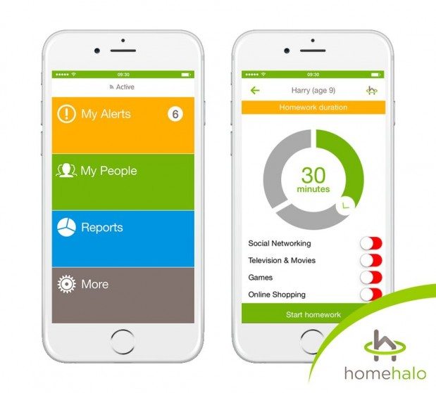 HomeHalo also has a free app for you to use to help manage the users and devices in your house.
