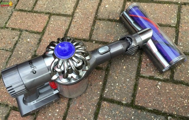 The Dyson can be ued as a handheld - the perfectly way to clean the car :-D