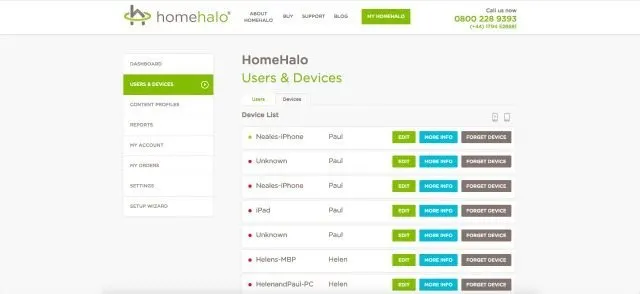 And my list of HomeHalo devices goes on and on....