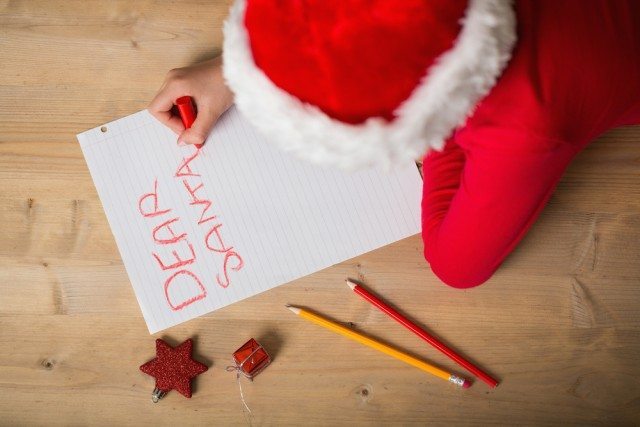 Do your kids write Santa letters each Christmas?
