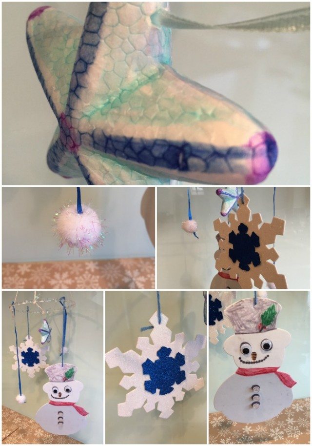 This snow mobile craft is really easy and simple for little hands; all you need are a few snowflakes, a snowman and some imagination