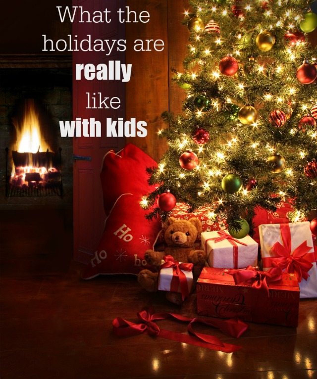 When you have kids, everything changes...here is what the holidays, and Christmas in particular, is like with kids. If you want to raise a smile this Christmas, then this post is for you!