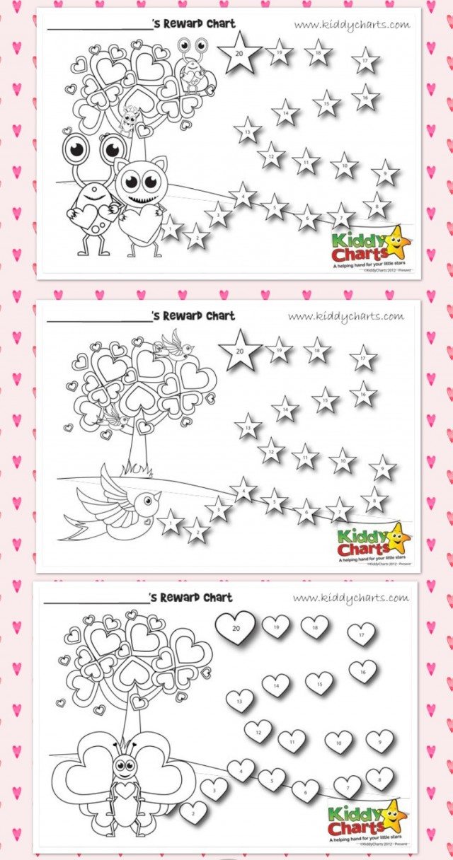 Is there love in the air? We have some valentines reward charts and behavior charts for you to help with the kids. Sometimes all it takes is a little incentive and these rewards charts are perfect!