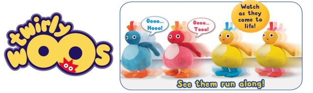Look at these gorgeous runalong Twirlywoos - get the on Amazon for only £19.99