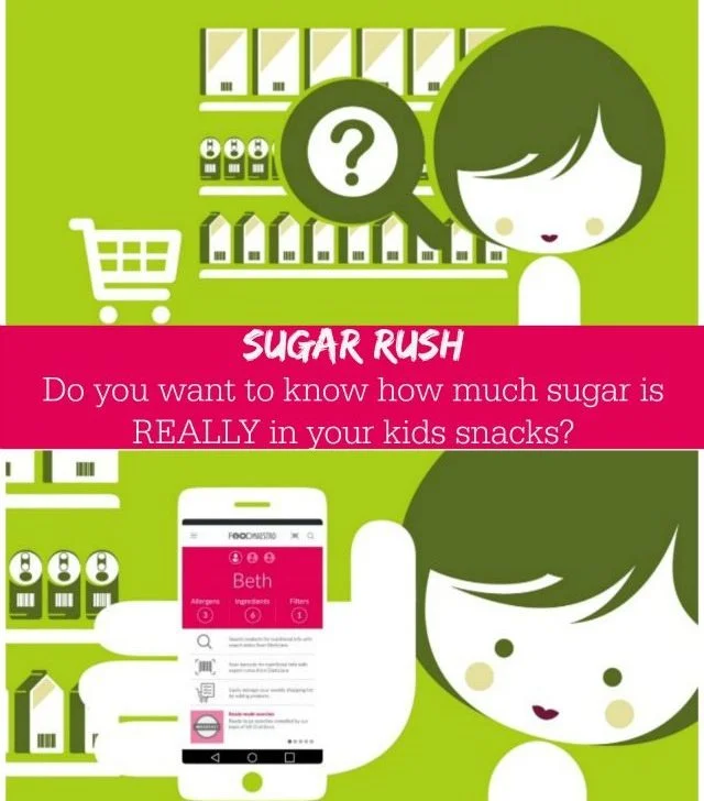 Do you know how much sugar is in your kids snacks? Are you picking the right kids snack in the supermarket isle? Use Food Maestro to find out!