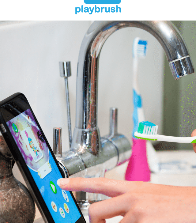 Playbrush turns your toothbrush into a game controller for their apps. Now your kids want to brush their teeth!