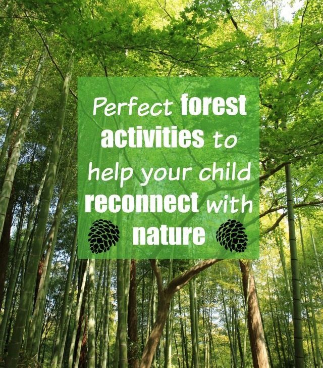 Forest school is a brilliant way for kids to connect with nature. We have four amazing activities; mud faces, bats and moths, magic wands and a nature scavenger hunt too. Great forest school fun.