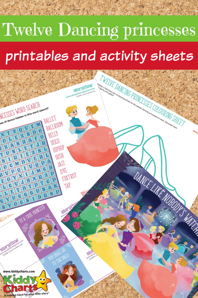 Twelve dancing princesses is a charming story for the kids, and we have some lovely activities to accompany reading it from Storytime magazine, as well as the opportunity to get a free copy of the mag too. Visit the site for colouring sheets, posters, a word search and more now!